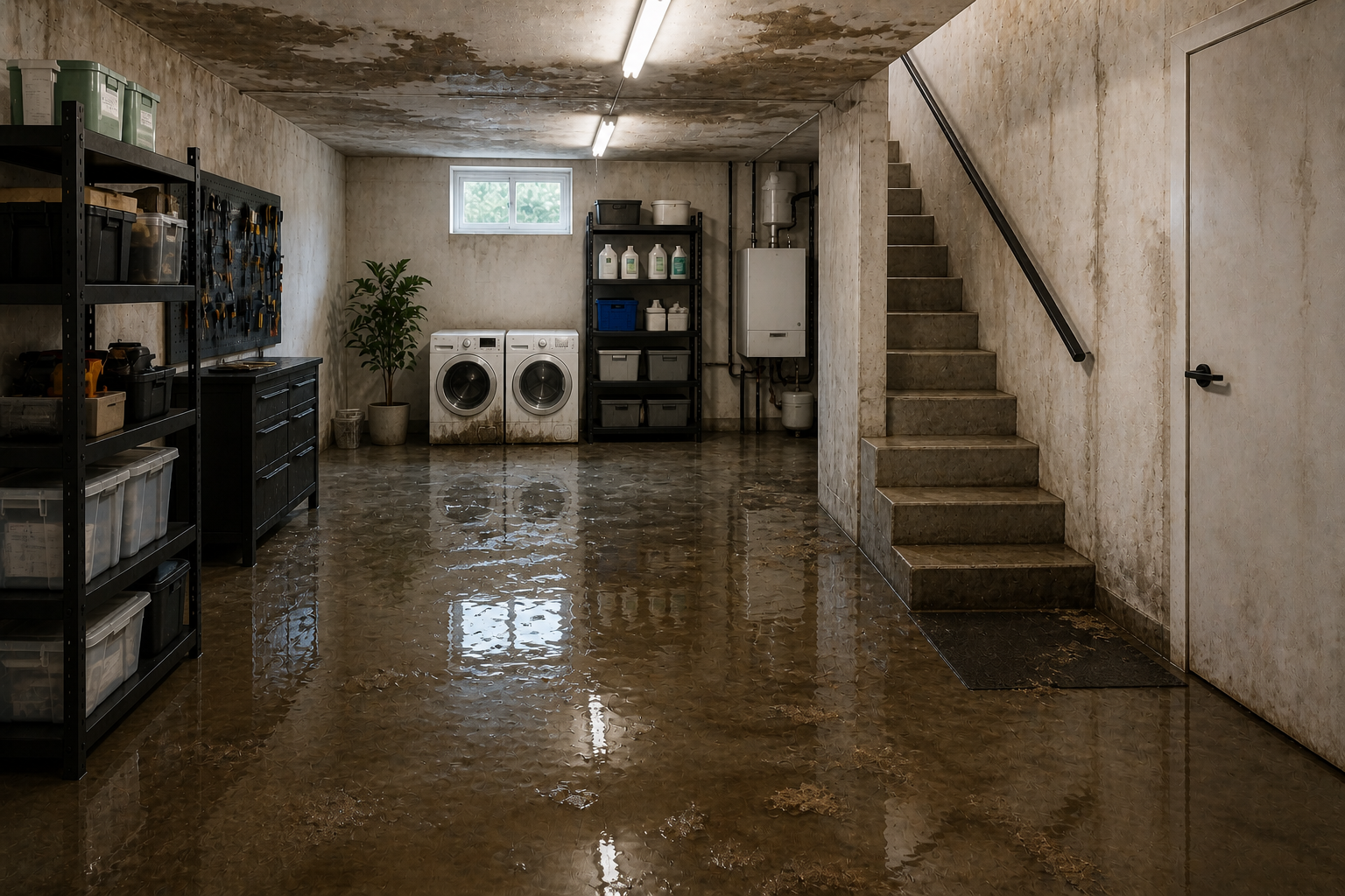 Before — Basement Restoration