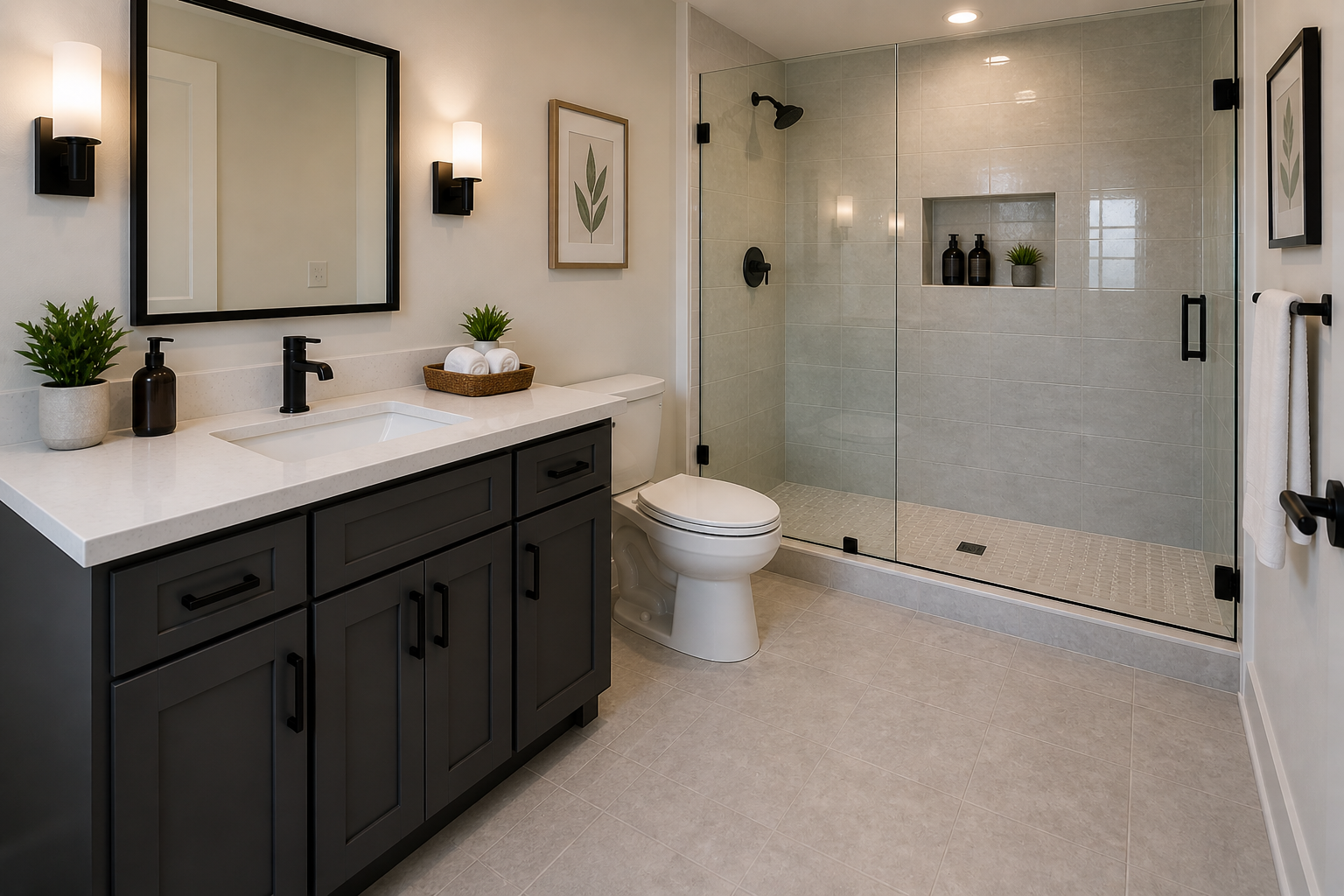 After — Bathroom Restoration