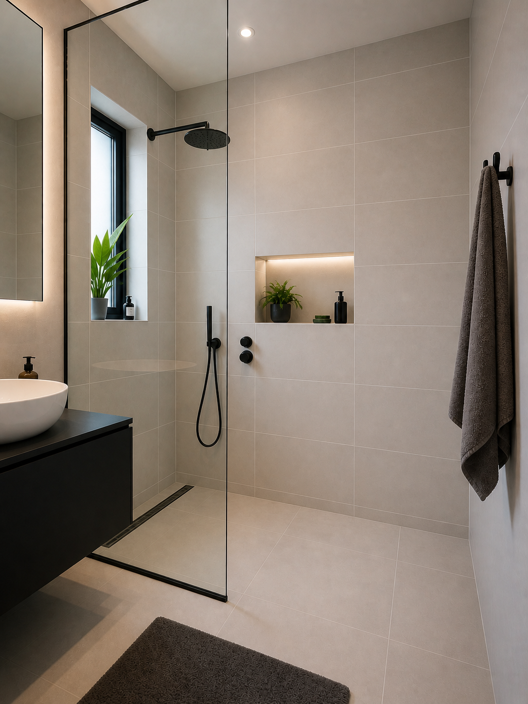 After — Mold Removal · Bathroom